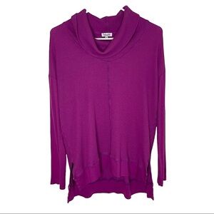 Splendid Supima Cotton Cowl Neck Thermal Sweater